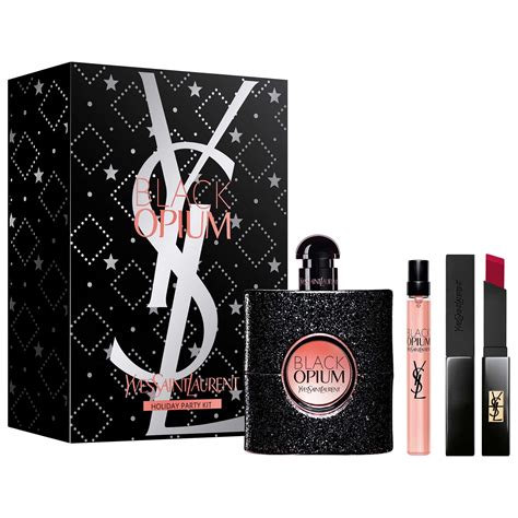 yves saint laurent black opium moisture fluid reviews|opium black gift set boots.